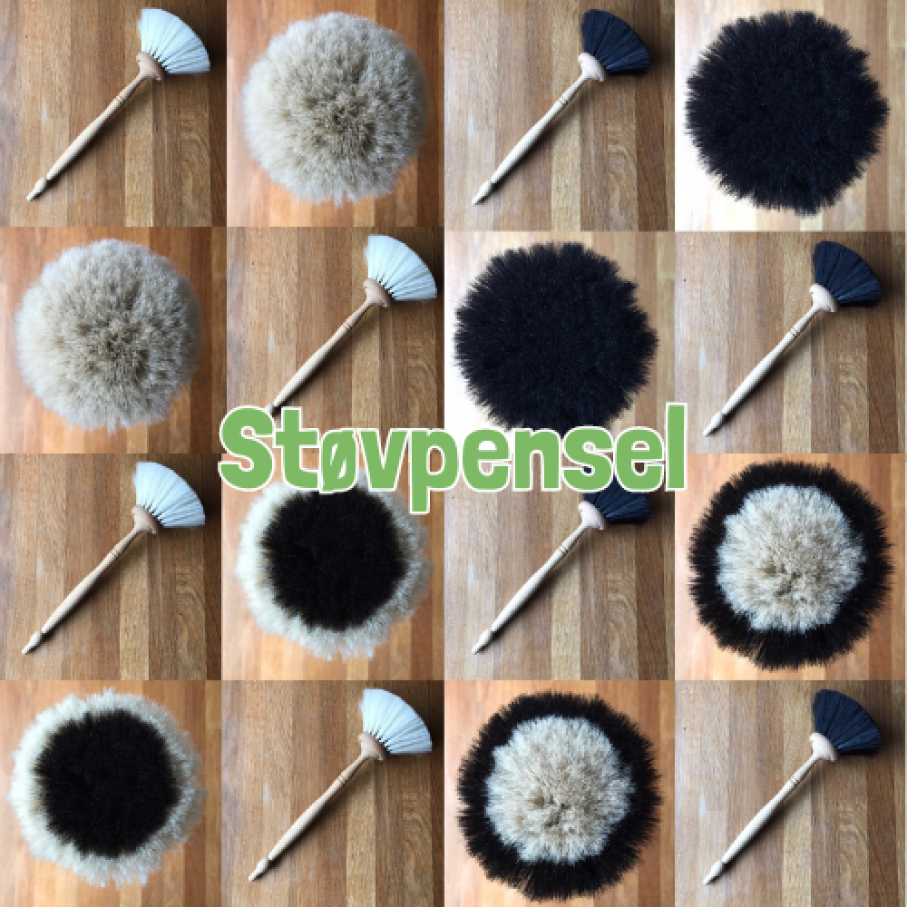  Støvpensel (30 cm skaft) 